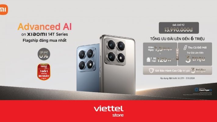 viettel store nhan dat truoc xiaomi 14t tu 27 9 tra hang som tu 3 10 tren toan quoc